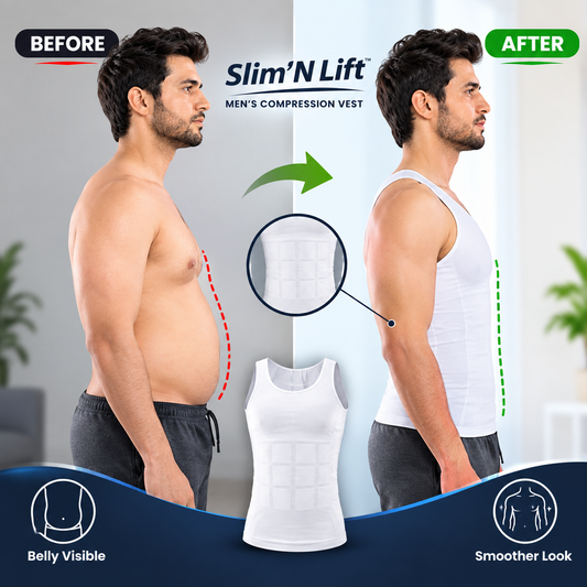 Slimming Body Shaper Vest For Men (Free Delivery)